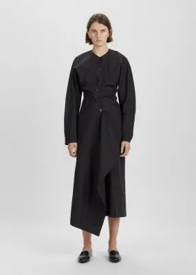 Cotton Handkerchief Shirt Dress