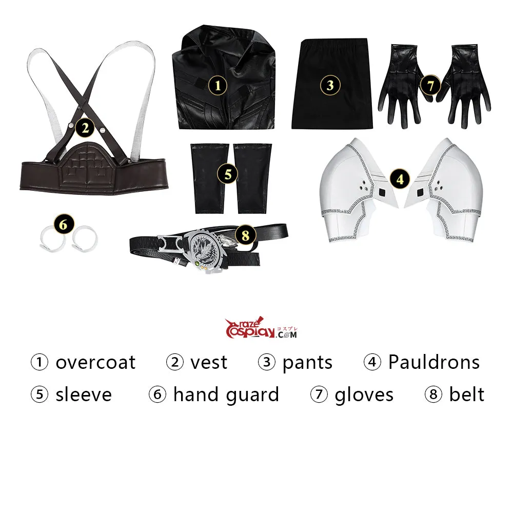 FF Rebirth Sephiroth Outfit Cosplay Costume