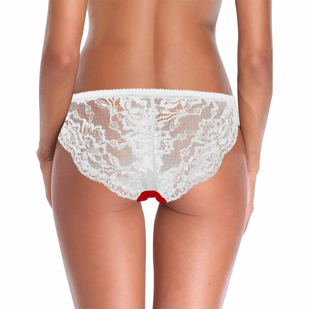 Personalized Face Womens Panties Custom Play With Me Sexy Underwear Women's Lace Panty