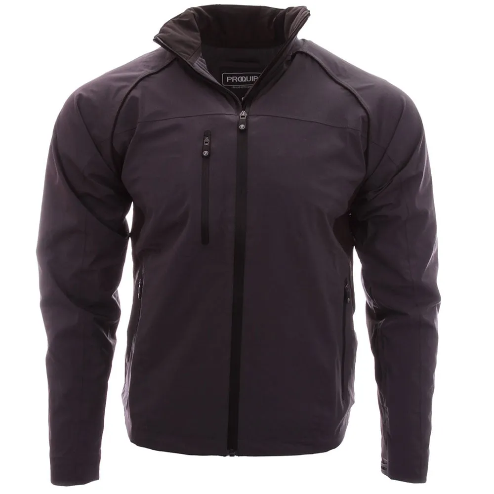 Proquip Tourflex Elite 360 Golf Waterproof Jacket - Iron Grey/Black