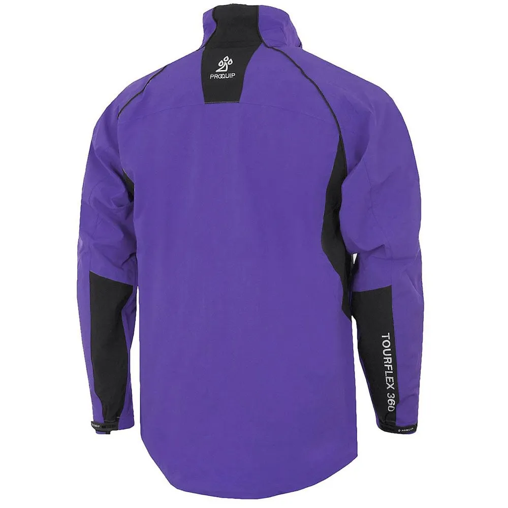 Proquip Tourflex Elite 360 Golf Waterproof Jacket - Purple/Black