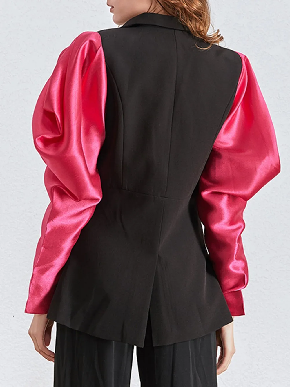 Puffed Sleeves Blazer